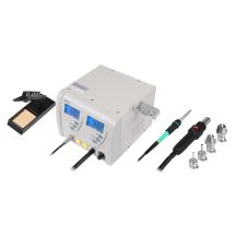 SMD soldering station (hot air + soldering iron)
