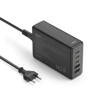 3. Hama 00201978 Mobile Charger Laptop, Power Bank, Smartphone, Tablet Black Alternating Current Fast Charging Internal