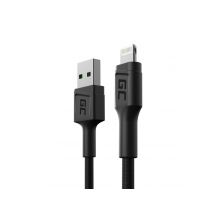 GREEN CELL KABGC24 GC POWERSTREAM USB-A - LIGHTNING CABLE 30CM, FAST CHARGING