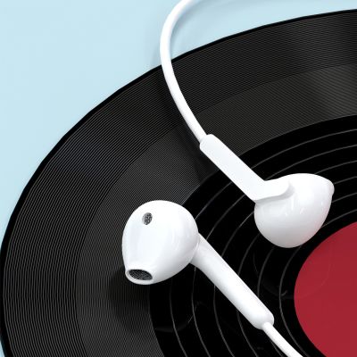 7. Dudao X3C In-Ear Wired USB-C Headphones 1.2m - White