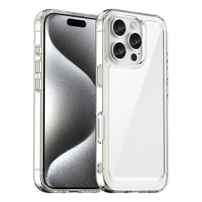 Outer Space Case for iPhone 16e / 17e Cover with Flexible Frame - Transparent