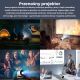 4. Extralink ESP-MINI-V2BL Movie Projector, 200 ANSI Lumens, 1280 x 720 px, Black