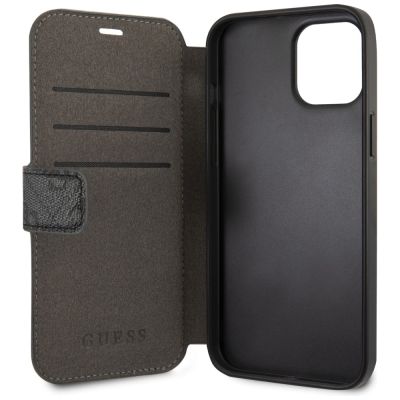 2. Guess GUFLBKSP12M4GG iPhone 12/12 Pro 6.1" grey/grey book 4G Charms Collection