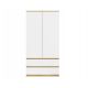 4. MALWA SS-90 ARTISAN WARDROBE / WHITE SET