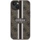 3. Guess GUHMP14SP4RPSW iPhone 14 6.1" brown/brown hardcase 4G Printed Stripes MagSafe