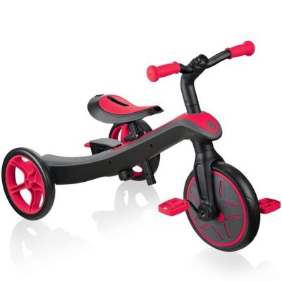 28. Globber New Red Explorer Trike 4in1 632-102-2