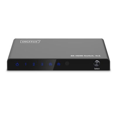 4. Digitus 8K HDMI Switch, 3 x 1