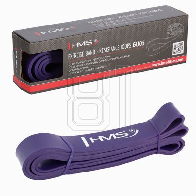 35. Exercise rubber HMS PURPLE GU05 32x4.5x2080 mm
