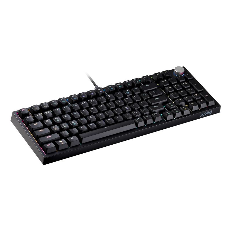 5. XPG SORCERER Gaming Keyboard USB QWERTY US English Black