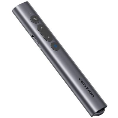 5. Vention Wireless Presentation Pointer with Red Laser + Barrier Buttons AAA
