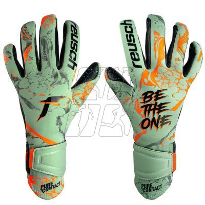 2. Reusch Pure Contact Fusion 53 70 900 5444 goalkeeper gloves