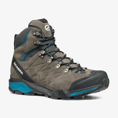 3. Scarpa ZG Trek GTX trekking shoes - titanium/lake blue size: 46