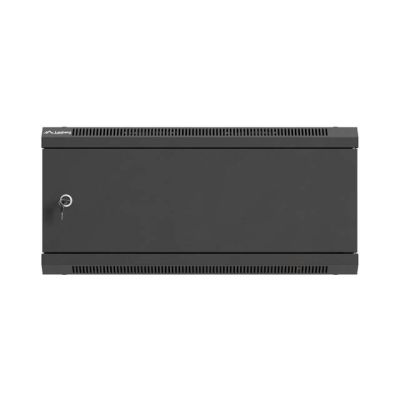 3. LANBERG WALL-MOUNTED RACK CABINET 19" 4U 600X450 BLACK METAL DOOR (FLAT PACK)