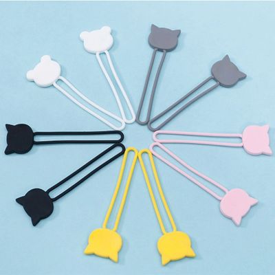 2. Silicone cable reel - black