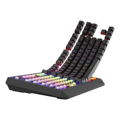 7. GENESIS Thor 230 TKL Gaming Keyboard USB + RF Wireless + Bluetooth QWERTY US English Black