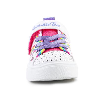 3. Skechers S-Lights Girls Twinkle Sparks Jumpin Clouds Jr 314809N-WMLT shoes