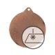 3. Medal with engraving on laminate