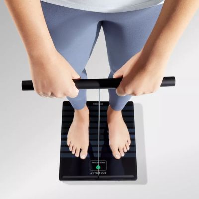 2. Withings Body Scan Bathroom Scale - badevagte - black
