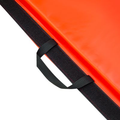 13. Folding gymnastic mattress red 2400x1200x50mm HMS MGS01