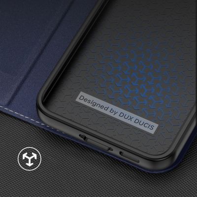 12. Dux Ducis Skin X2 case Samsung Galaxy S23+ flip case wallet stand blue