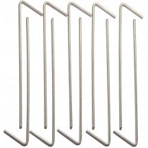 TENT PEGS 18CM (15+3cm) SET 10 PCS METAL
