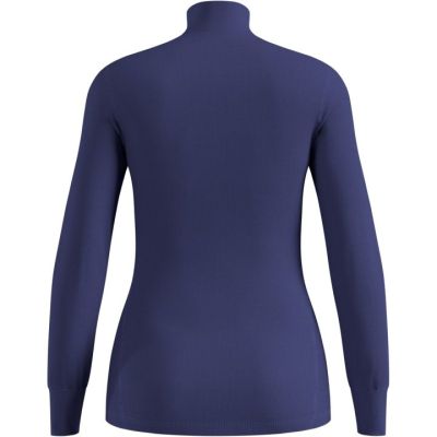 2. Odlo BL TOP turtle neck l/s ACTIVE WARM long sleeve thermal underwear size M Blue