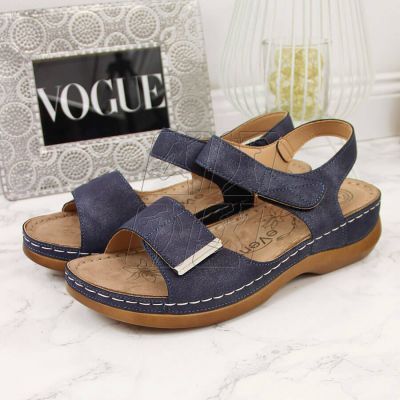 6. Velcro sandals eVento W EVE223C navy blue