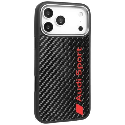 2. Audi R8 Carbon Fiber MagSafe Case for iPhone 17 Pro Max - Black