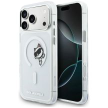 Karl Lagerfeld IML Peekaboo MagSafe Case for iPhone 17 Pro Max - Clear