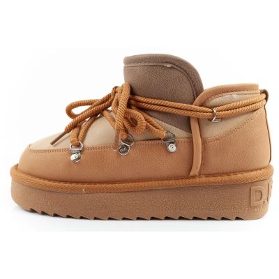 2. D.Franklin women's snow boots winter fashionable insulated ankle boots