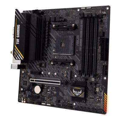 4. ASUS TUF GAMING A520M-PLUS WIFI AMD A520 Socket AM4 micro ATX