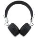 3. Guess Bluetooth ENC GUBH70PGTSPSK on-ear headphones black/black Grained Classic Round Shape