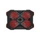 3. GENESIS Oxid 260 cooling pad for laptop 43.9 cm (17.3") 1010 RPM Black, Red