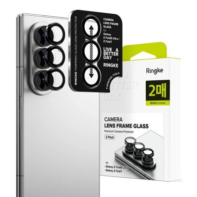 Ringke Camera Frame Protector 2-Pack for Samsung Galaxy Z Fold 7/8 Ultra - Black