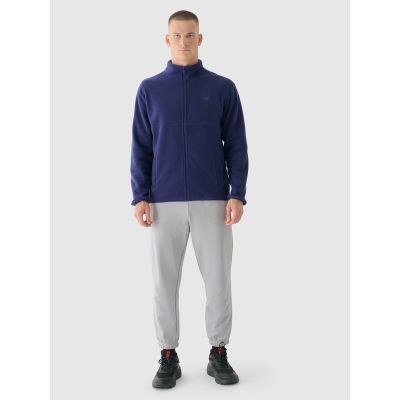 5. Regular fleece with stand-up collar men's 4F 4FWMM00TFLEM316-31S