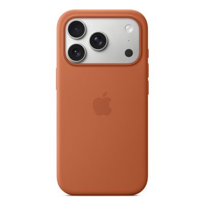 2. Apple iPhone 17 Pro Silicone Case with MagSafe (Terracotta)