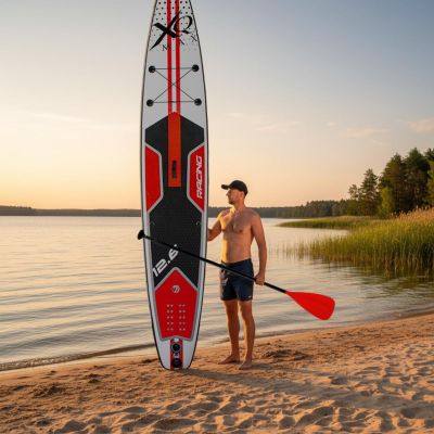 9. SUP BOARD SET 150KG INFLATABLE 381CM XQMAX