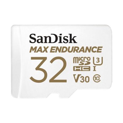 SANDISK MAX ENDURANCE microSDHC CARD 32GB with adapter