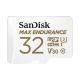 SANDISK MAX ENDURANCE microSDHC CARD 32GB with adapter