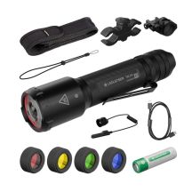 Ledlenser TAC6R Black Case Hunting Kit