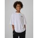 Boys' loose-fit printed T-shirt 4F 4FJRAW26TTSHM4527-10S