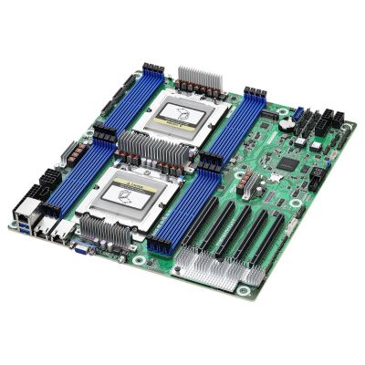 2. AsRock TURIN2D16-2T Motherboard 2x SP5 AND Epyc 9004/9005 Soc (16x DIMM, 2x MCIO, up to 16xSATA, 1xM.2, 2x10Gbe, IMPI EEB)