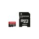 2. SD microSD Card 128GB Transcend SDXC UHS1 w/adapter