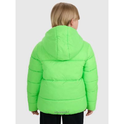 6. Boy's down jacket with synthetic filling 4F 4FJRAW25TDJAM0809-45N