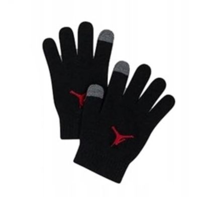 3. Youth Set Winter Hat + Gloves Air Jordan Essential Pom Beanie Set Black - 9A0869-023