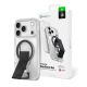 AmazingThing Titan Pro Lens Stand Set for iPhone 18 Pro with Magnetic Holder and Stand, Compatible with MagSafe - Transparent