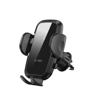 6. Tech-Protect CM15W-V1 Car Phone Holder with 15W Inductive Charger for Cockpit/Air Vent - Black