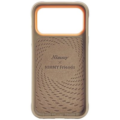 4. Nimmy Glasses Cool nag case for iPhone 17 Pro Max - beige