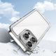 3. Outer Space Case for iPhone 16e / 17e Cover with Flexible Frame - Transparent