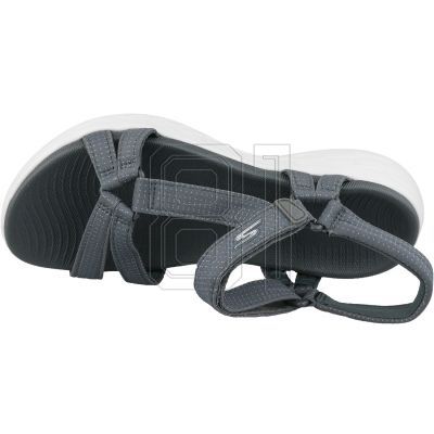 3. Skechers On The Go 600 Sandals 15316-CHAR Gray